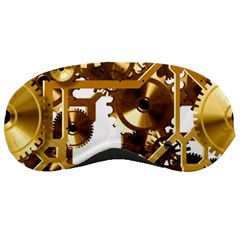 Cogs Gears Tiling Cogwheel Sleeping Masks by Pakrebo