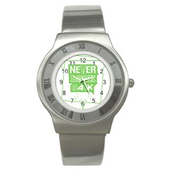 Never Look Back Stainless Steel Watch by Melcu