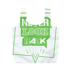 Never Look Back Full Print Recycle Bag (m) by Melcu