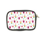 Popsicle Juice Watercolor with fruit berries and cherries summer pattern Coin Purse Back