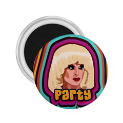 Katya Zamolodchikova Logo 2 25  Magnets by milliahood