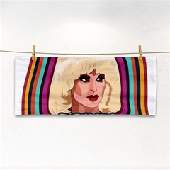 Katya Zamolodchikova Logo Hand Towel by milliahood