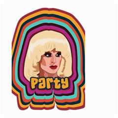 Katya Zamolodchikova Logo Small Garden Flag (two Sides) by milliahood