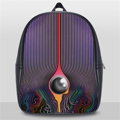 Tame Impala School Bag (large) by milliahood