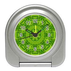 Spring Flower Joy Travel Alarm Clock by pepitasart