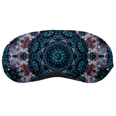 Marbels Glass And Paint Love Mandala Decorative Sleeping Masks by pepitasart