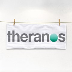 Theranos Logo Hand Towel by milliahood