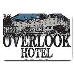 The Overlook Hotel Merch Large Doormat  by milliahood