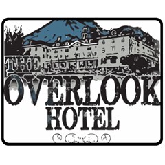 The Overlook Hotel Merch Double Sided Fleece Blanket (medium)  by milliahood