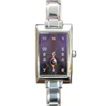 Tame Impala Rectangle Italian Charm Watch Front