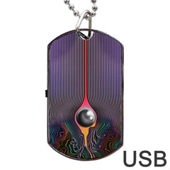 Tame Impala Dog Tag Usb Flash (two Sides) by milliahood