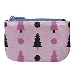 Christmas Tree Fir Den Large Coin Purse by HermanTelo