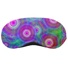 Circle Colorful Pattern Background Sleeping Masks by HermanTelo