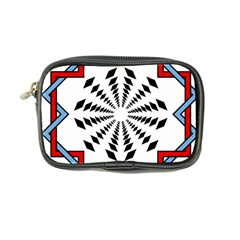 Star Illusion Mandala Coin Purse by HermanTelo