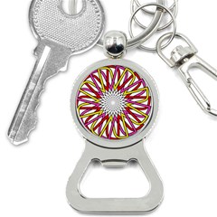 Sun Abstract Mandala Bottle Opener Key Chains by HermanTelo