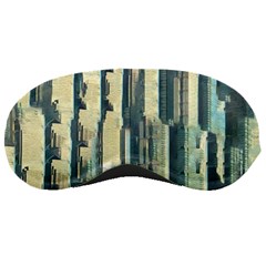 Texture Abstract Buildings Sleeping Masks by Pakrebo