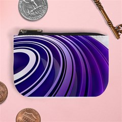 Circle Concentric Render Metal Mini Coin Purse by HermanTelo