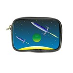 Rocket Spaceship Space Coin Purse Front