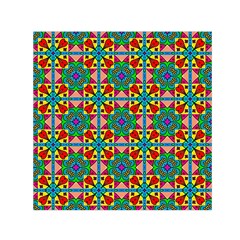 Seamless Pattern Tile Tileable Small Satin Scarf (square) by Pakrebo