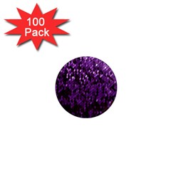 Sequins  White Purple 1  Mini Magnets (100 Pack)  by Pakrebo