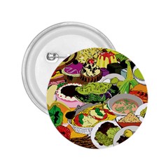 Eat Food Background Art Color 2 25  Buttons by Pakrebo