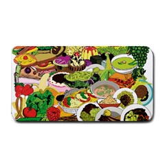 Eat Food Background Art Color Medium Bar Mats by Pakrebo