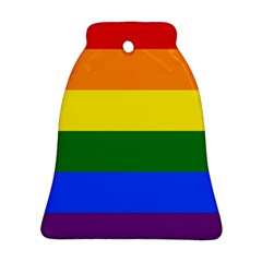 Lgbt Rainbow Pride Flag Bell Ornament (two Sides) by lgbtnation