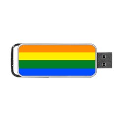 Lgbt Rainbow Pride Flag Portable Usb Flash (two Sides) by lgbtnation