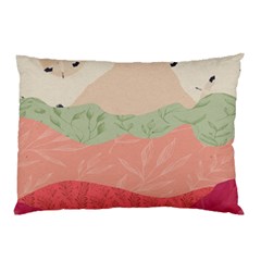 Blush Pink Landscape Pillow Case (two Sides) by charliecreates