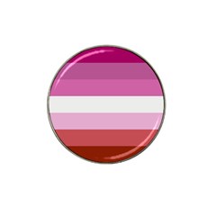 Lesbian Pride Flag Hat Clip Ball Marker (4 Pack) by lgbtnation