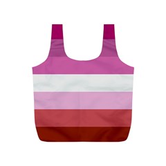 Lesbian Pride Flag Full Print Recycle Bag (s) by lgbtnation