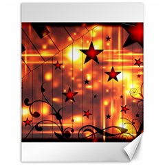 Star Radio Light Effects Magic Canvas 12  X 16  by HermanTelo