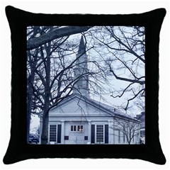 Bowling Green Prout Chapel Throw Pillow Case (black) by Riverwoman