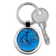 The Beauty Of Life- Cherry Blossom Tree Key Chain (round) by WensdaiAmbrose