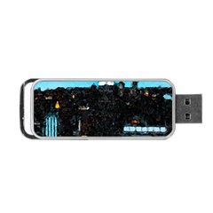 City Town Portable Usb Flash (two Sides) by snowwhitegirl