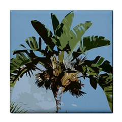 Palm Tree Tile Coasters by snowwhitegirl