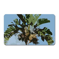 Palm Tree Magnet (rectangular) by snowwhitegirl