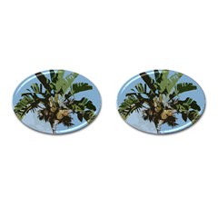 Palm Tree Cufflinks (oval) by snowwhitegirl