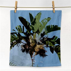 Palm Tree Face Towel by snowwhitegirl