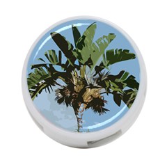 Palm Tree 4-port Usb Hub (one Side) by snowwhitegirl