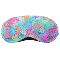 Eggs Happy Easter Rainbow Sleeping Mask by HermanTelo