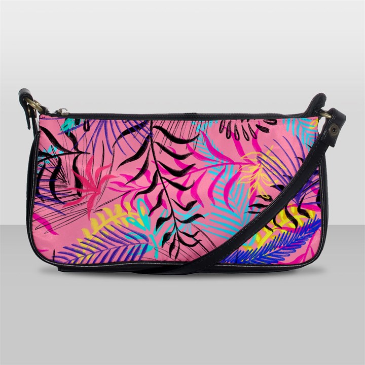 Illustration Reason Leaves Shoulder Clutch Bag