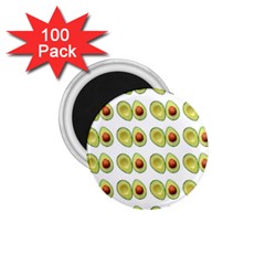 Pattern Avocado Green Fruit 1 75  Magnets (100 Pack)  by HermanTelo