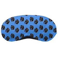 Girl Face Blue Sleeping Mask by snowwhitegirl