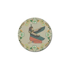 Egyptian Woman Wings Design Golf Ball Marker by Sapixe