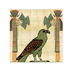 Egyptian Paper Papyrus Bird Small Satin Scarf (square) by Sapixe