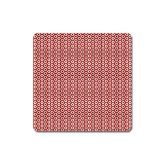 Pattern Star Backround Square Magnet by HermanTelo