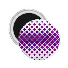 Pattern Square Purple Horizontal 2 25  Magnets by HermanTelo