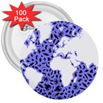 Sea Ocean Underwater 3  Buttons (100 pack)  Front