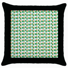 St-patricks Day Background Ireland Throw Pillow Case (black) by HermanTelo